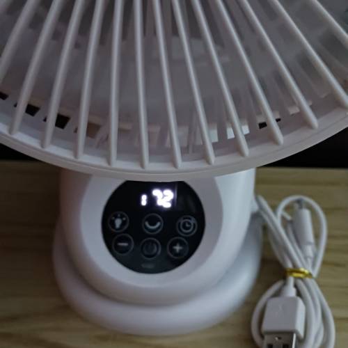 三合一多功能可夾式USB充電風扇 fan