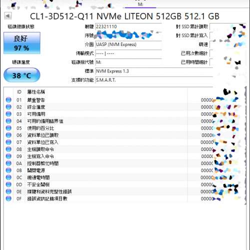 Liteon 512GB NVMe 短身M.2 (可送2280轉插)
