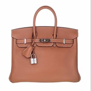 Herm&egrave;s Taurillon Novillo Birkin 25 Gold