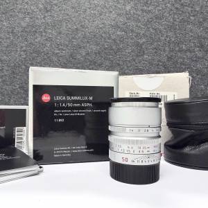Leica 50mm summilux f1.4 asph silver (11892)