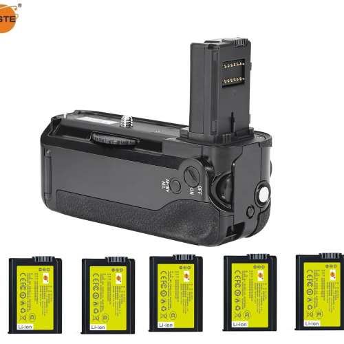 DSTE VG-C1EM Battery Grip With NP-FW50 Battery 電池手柄 / 直倒連電池