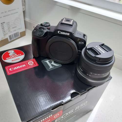 canon R50 18-45 Is