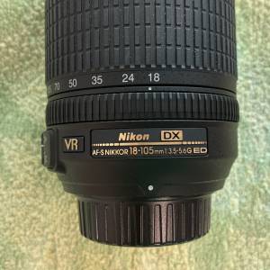Nikon AF-S DX 18-105mm lens