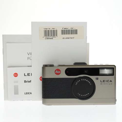 Leica Minilux Summarit 40mm F2.4 Camera #6727