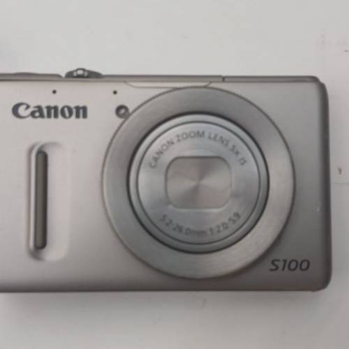 （ 最後一個超筍價相機在店 ! ) Canon 銀色 Poweshot S100 Digital Camera ( 芒有花...