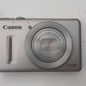 （ 最後一個超筍價相機在店 ! ) Canon 銀色 Poweshot S100 Digital Camera ( 芒有花...