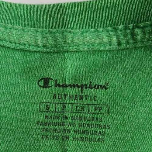 買🎯新送舊、買一送一🎯🇺🇸 美版 Champion 經典大Logo字 Tee 淺藍色 中碼 + 綠色 細...