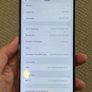 90% new iPhone 14Pro Max 128GB Gold Daul Sims