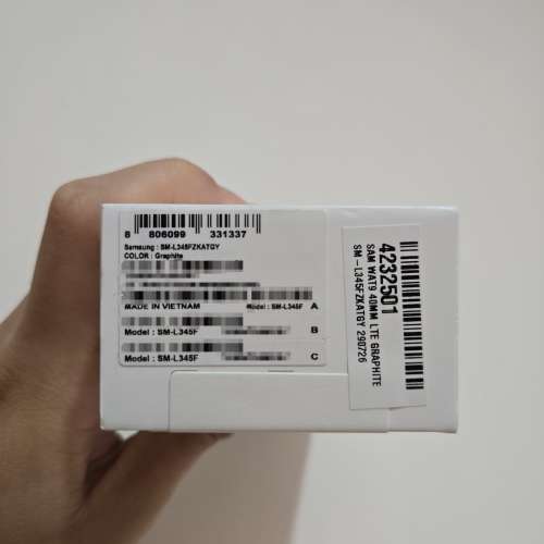 [全新未開封] 港行 Samsung Galaxy Watch 9 40mm LTE 黑色