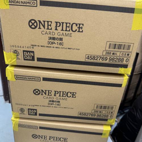 OP16 原盒/原箱 現貨 海賊王 One Piece optcg luffy 路飛 娜美 漫畫