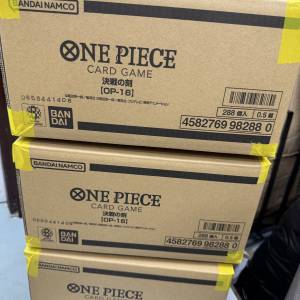 OP16 原盒/原箱 現貨 海賊王 One Piece optcg luffy 路飛 娜美 漫畫