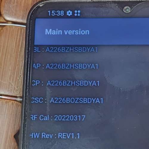 香港行貨Samsung Galaxy A22 黑色 6+128gb 5G 3卡槽6.6吋屏幕