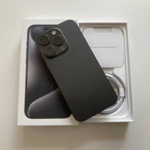 不議價全原裝 電池85%外觀全新 iPhone 15 pro 512gb eSim + 1實體sim 半年蘋果保養...