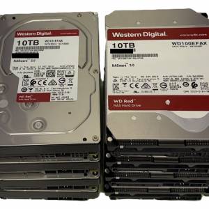 【全清/散賣】WD Red Plus 10TB 3.5吋 NAS HDD (共8隻)