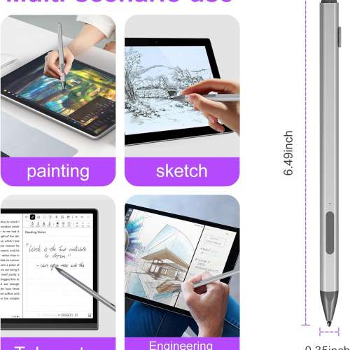 Microsoft Surface Pro Stylus Pen for Surface Pro/Book/Laptop/Stud. 4096 Pressure