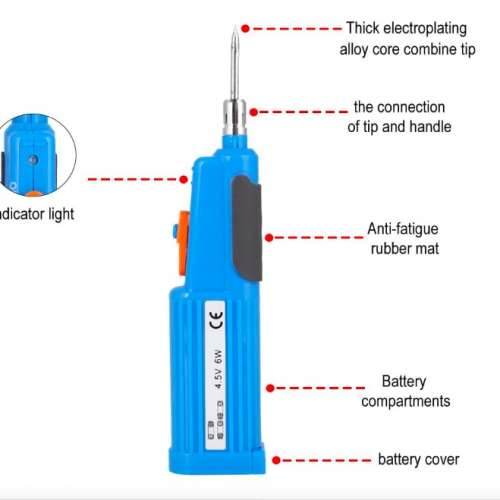 TAKUMI 🔴      Wireless Electric Battery Soldering Iron 🔥  15 seconds Heat up