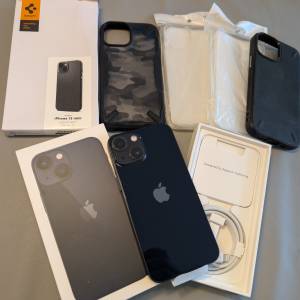 iPhone 13 mini 256G 連多個機套