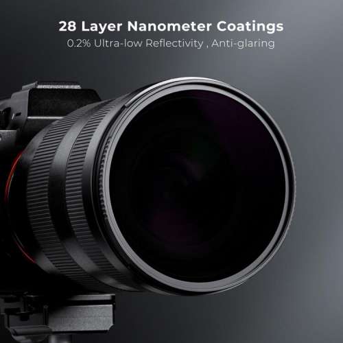 K&F Concept Nano-X Series ND100000 Solar Filter (82mm, 16.6-Stop)