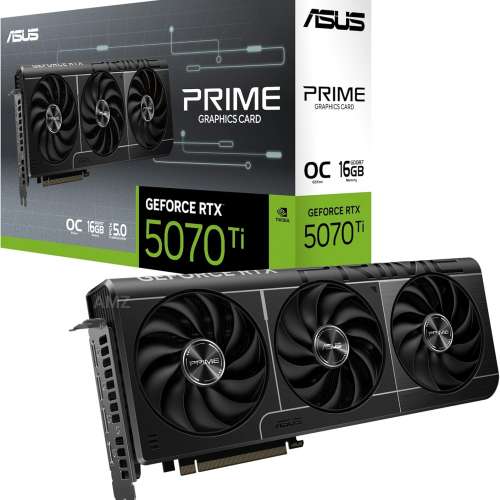 ASUS Prime GeForce RTX 5070 Ti 16GB GDDR7 OC 顯示卡