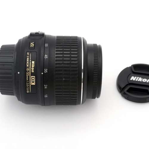 Nikon AF-S 55-200 VR < 送 > AF-S 18-55 VR