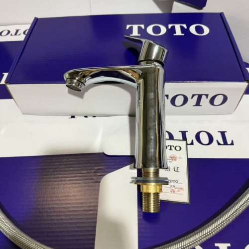 TOTO面盆單冷水龍頭家用洗臉盆單冷龍頭衛生間