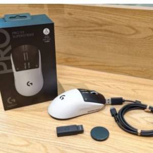 Logitech PRO X2 SUPERSTRIKE 無線類比電競滑鼠(顏色: white) 香港行貨- 100% NEW ...