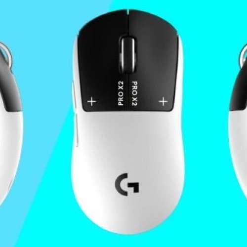 Logitech PRO X2 SUPERSTRIKE 無線類比電競滑鼠(顏色: white) 香港行貨- 100% NEW ...