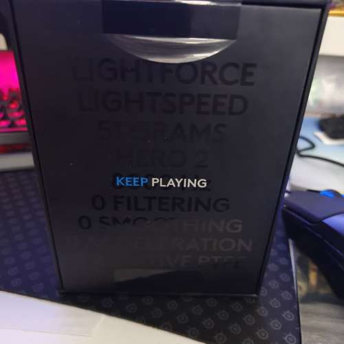 Logitech PRO X SUPERLIGHT 2C 無線輕量化電競滑鼠 Compact 版 (顏色: 桃紅色) 香港...