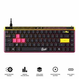 ASUS 華碩ROG Falchion Ace HFX ZywOo Edition 磁軸電競鍵盤- 香港行貨- 95% NEW 代...