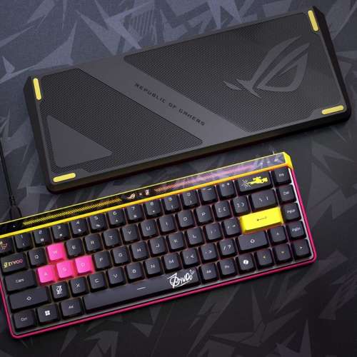 ASUS 華碩ROG Falchion Ace HFX ZywOo Edition 磁軸電競鍵盤- 香港行貨- 95% NEW 代...