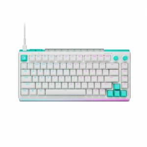 Logitech G512 X 75 類比機械雙軸有線電競鍵盤(75鍵-觸感軸-白色)香港行貨- 95% NEW...