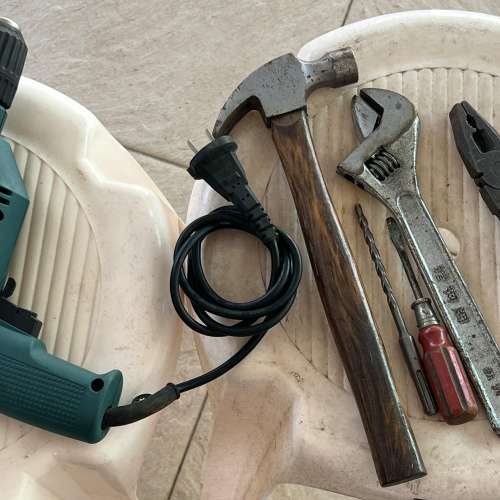 家居手電鑽 + 小量工具 清屋出售 HK$100.00
