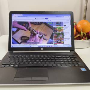 新淨 HP laptop 15， Pentium Silver N5000 cpu, 8G DDR4, 128G SSD, DVD RW, 連火...