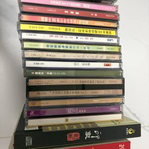 一堆CD