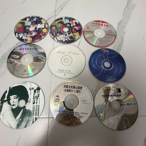 一堆CD