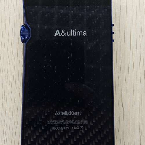A&ultima SP1000M (藍色) 連adapter