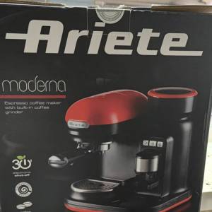 Ariete Moderna 咖啡機連磨豆機