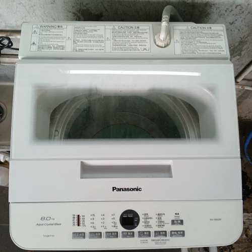 8成半新Panasonic 樂聲8公斤洗衣機