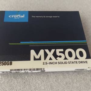 全新 Crucial MX500 250GB 2.5" SATA3 SSD