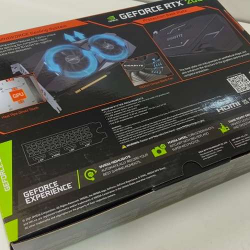 全新 Gigabyte RTX&trade; 2060 WINDFORCE OC 12G