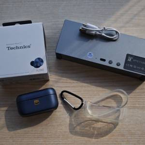 95%新 Technics EAH-AZ80 深藍色 水貨 LDAC 三裝置連接 AZ80 動圏單元 送 IPS Tube ...