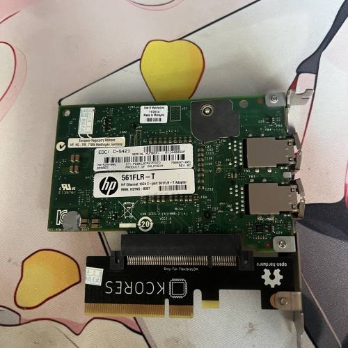 HP Intel X520-DA2 X520 10Gb SFP+ Network Adapter