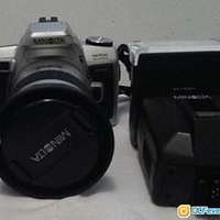 【出讓整套】Minolta Dynax 505i 電子菲林相機連 Kit 鏡+原廠閃光燈