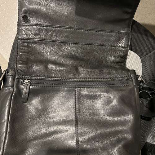 Men Colorado leather messenger bag