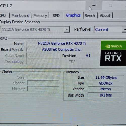 Asus tuf gaming 4070ti