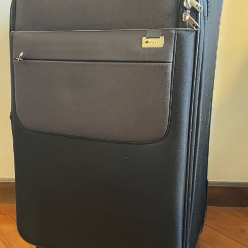 DELSEY 黑色29吋上揭式行李箱（厚身）/ 行李篋/ Size: L / Black 29-inch top-open...