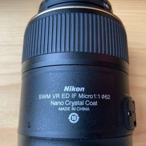 Nikon AF-S VR micro 105mm F2.8G with Nikon Filter  100% work 98% New