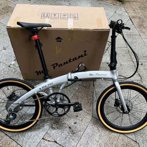 2026 MC Pantani 潘塔尼 P10 pro 10速 油剎 20吋 451 鋁合金折叠車 送水架前後蛙燈叮...