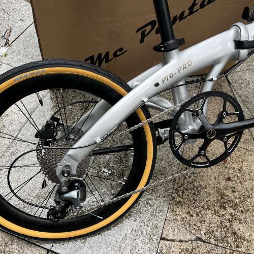 2026 MC Pantani 潘塔尼 P10 pro 10速 油剎 20吋 451 鋁合金折叠車 送水架前後蛙燈叮...