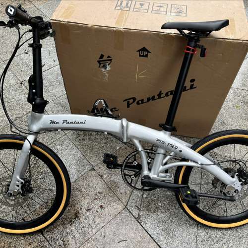 2026 MC Pantani 潘塔尼 P10 pro 10速 油剎 20吋 451 鋁合金折叠車 送水架前後蛙燈叮...